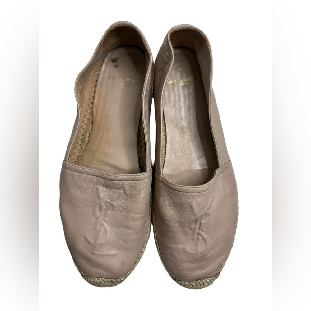 saint laurent espadrilles women Nappa rouse Poudre size 39 - Picture 16 of 16